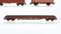 Märklin H0 Konvolut gedeckter Güterwagen Rungenwagen Hochbordwagen DB
