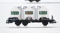 Märklin H0 Konvolut Silowagen "Henkel Persil" Kesselwagen "BP Brenntag" DB