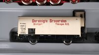 Märklin H0 2857 Güterzug Sonderserie zum 125 jährigen Märklin-Jubiläum K.W.St.E. Wechselstrom (Licht einseitig defekt)