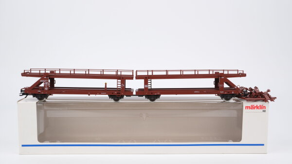 Märklin H0 4712 Autotransportwagen Laaeks 553 DB