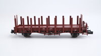 Minitrix N 15192 Rungenwagen, Ladung: 2 VW Busse Rmrs 31 DB