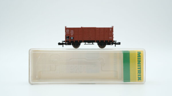 Minitrix N 51 3211 00 Hochborwagen Güterwagen DR