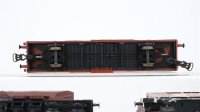 Klein Modellbahn/Unbekannt H0 Konvolut gedeckter Güterwagen, Schotterwagen, Klappdeckelwagen mit Bremserhaus DB/ÖBB (Fehlteil)