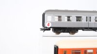 Lima H0 Konvolut Panoramawagen "Apfelpfeil", Personenwagen "Scharnow-Reisen" 2.Kl., Speisewagen, Personenwagen "Silberling" 2.Kl., Personenwagen 1./2.Kl. DB (Abbrüche)