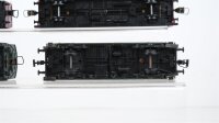 Trix H0 Konvolut Abteilwagen 3.Kl. beige/rot, Abteilwagen 3.Kl. grün, Personenwagen 3.Kl. grün, Schienenbus-Beiwagen 2.Kl. rot