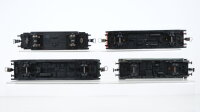 Trix H0 Konvolut Abteilwagen 3.Kl. beige/rot, Abteilwagen 3.Kl. grün, Personenwagen 3.Kl. grün, Schienenbus-Beiwagen 2.Kl. rot