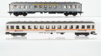 Fleischmann H0 Konvolut Abteilwagen "Rollende Landstraße", Abteilwagen "Silberling" 1./2.Kl. DB