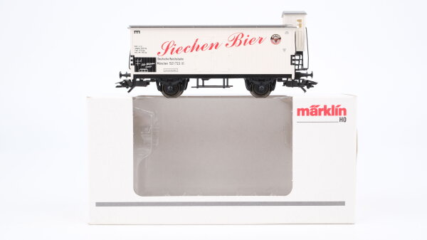 Märklin H0 94076 Bierwagen Siechen Bier (Kühlwagen mit Bremserhaus) Gk 10