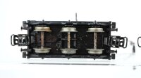 Märklin H0 Konvolut Kranwagen "Krupp-Ardelt" & Kranschutzwagen, Niederbordwagen mit Plane "Märklin" 2 gedeckte Güterwagen mit Bremserhaus DB/u.a.