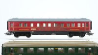 Märklin H0 Konvolut 346/3 Schlafwagen, 346/1 Personenwagen beleuchtet 2.Kl. Blech (ungetestet)