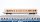 Märklin H0 Konvolut Personenwagen "Airport Express" 2.Kl., Steuerwagen 2.Kl. beleuchtet, Abteilwagen 1.Kl., Gesellschaftswagen 2.Kl. DB/ÖBB/SNCF (ungetestet)