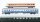 Märklin H0 Konvolut Personenwagen "Airport Express" 2.Kl., Steuerwagen 2.Kl. beleuchtet, Abteilwagen 1.Kl., Gesellschaftswagen 2.Kl. DB/ÖBB/SNCF (ungetestet)