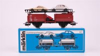Märklin H0 4613 Autotransportwagen mit 4 PKW DB
