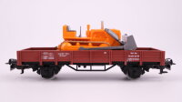 Märklin H0 4424 Niederbordwagen (mit Planierraupe)  Kklm 505  X05 der DB