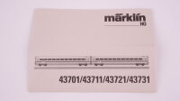Märklin H0 43711 ICE Personenwagen 2. Kl. beleuchtet DB
