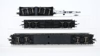 Roco/Röwa H0 Konvolut Hilfszug-Gerätewagen, Kranwagen, Flachwagen DB (Abbrüche)