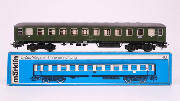 Märklin H0 4052 Reisezugwagen (Schnellzugwagen, 51 80 22-40 224-3) 2.Kl. Büm 232 der DB