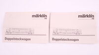 Märklin H0 43585 Doppelstockwagen (50 80 26-35 229-6) 2.Kl. DBz 751 der DB AG