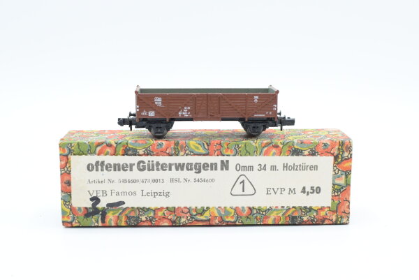 VEB N 5454600/473/0013 offener Güterwagen