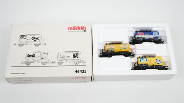 Märklin H0 46425 Kesselwagen-Set "Henkel" der DB