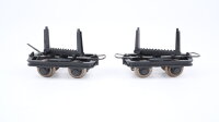 Roco H0e 34502 Drehgestellträgerwagen Set