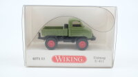 Wiking H0 037103 MB Unimog U 411 grün