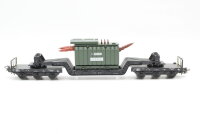 Märklin H0 4617 Tiefladewagen mit Trafo-Union DB