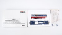 Märklin H0 47447 Taschenwagen mit Sattelauflieger...
