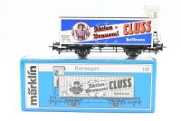 Märklin H0 4780 Bierwagen (CLUSS) mit Bremserhaus Gk...