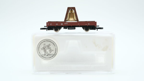 Märklin Z 88608 Niederbordwagen mit Glocke (Frauenkirche Dresden)