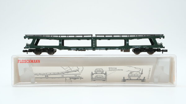 Fleischmann N 8284 Autotransportwagen unbeladen DDm 915 DB