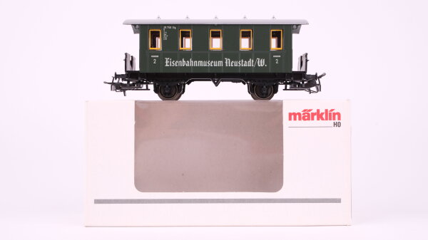 Märklin H0 4039 Personenwagen 2. Kl. "Eisenbahnmuseum"