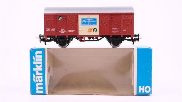 Märklin H0 4412 Gedeckter Güterwagen (Fahrradtransportwagen)  G der ÖBB