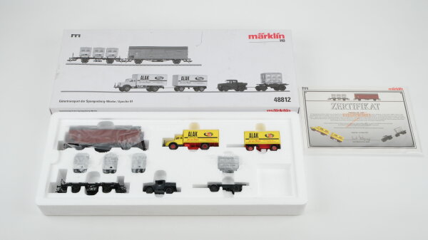 Märklin H0 48812 Güterwagen-Set "Spangenberg-Werke" DB