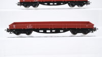 Märklin H0 Konvolut 4 Niederbordwagen braun DB
