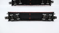 Märklin H0 Konvolut 4 Niederbordwagen braun DB