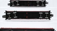 Märklin H0 Konvolut 4 Niederbordwagen braun DB
