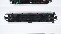 Märklin H0 Konvolut Containertragewagen "BELL, Hapag/Lloyd",Postwagen, gedeckter Güterwagen "DENNER" DB/SJ/SBB-CFF