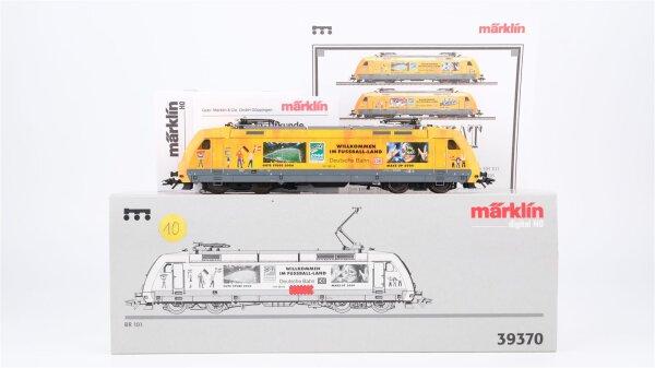 Märklin H0 39370 E-Lok BR 101 001-6 "Willkommen im Fußball-Land" DB Wechselstrom Digital