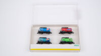 Minitrix N 15230 Kesselwagen-Set Henkel 4-teilig DB
