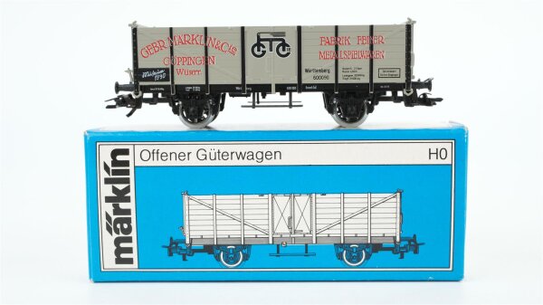 Märklin H0 84795 Offener Güterwagen "Museumswagen 1990"