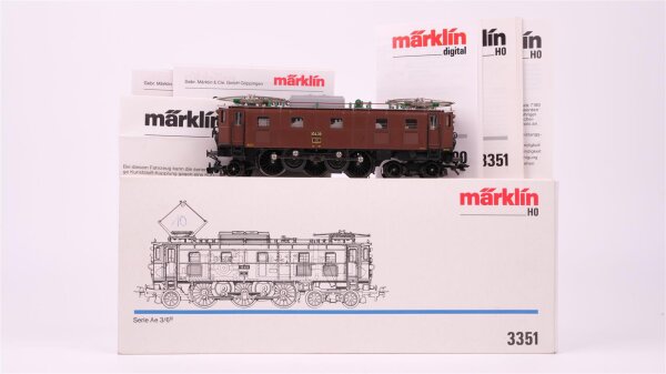 Märklin H0 3351 Elektrische Lokomotive Serie Ae 3/6 der SBB Wechselstrom Digital