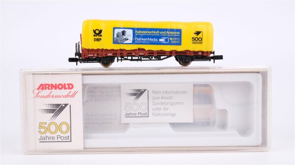 Arnold N 4469 Rungenwagen mit Plane 500 Jahre Post Kbs 442 DB