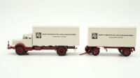 Märklin H0 48110 Museumswagen 2010  WMF mit LKW Krupp-Mustang & Anhänger