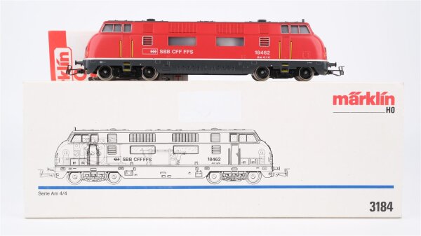 Märklin H0 3184 Diesellokomotive Serie Am 4/4 der SBB Wechselstrom Analog