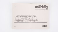 Märklin H0 3378 Diesellok BR V 31 HEG Wechselstrom Delta Digital (vermutlich verharzt)