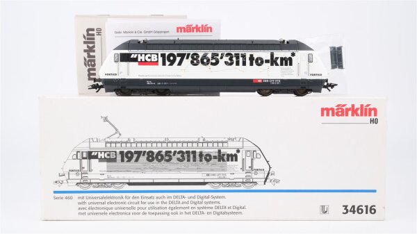 Märklin H0 34616 Elektrische Lokomotive Serie 460 der SBB Wechselstrom Delta Digital (Abbrüche)