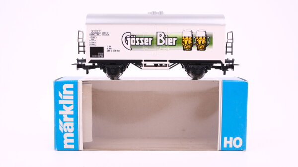Märklin H0 4567 Bierwagen GÖSSER (Kühlwagen)  Ichqrs 377 der ÖBB