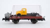 Sachsenmodelle H0 76415 Niederbordwagen mit LKW...