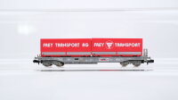 Roco N Konvolut Containertragwagen "Frey Transport...